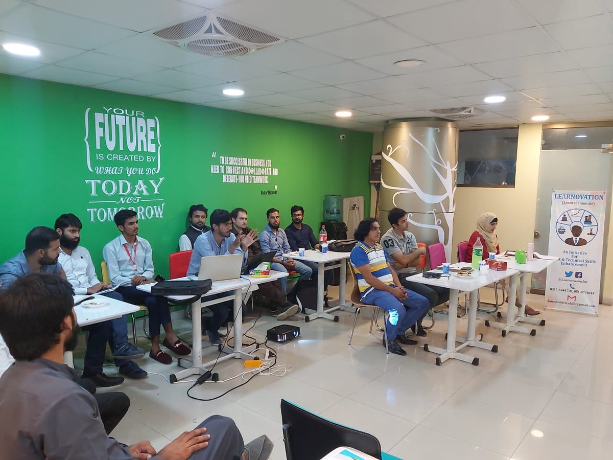 findnayyer's tweet photo. Successful Workshop on "Digital Marketing" by CSWorld &amp; Learnovation on 29th Sep,2019 at Collab Islamabad. Thank every single participant who joined the workshop.
#csworld #findnayyer #digitalmarketing #market  #workshop #training #Learn2Innovate #beingcreative #Learnovation 🇵🇰 https://t.co/cnrwQJNdkp