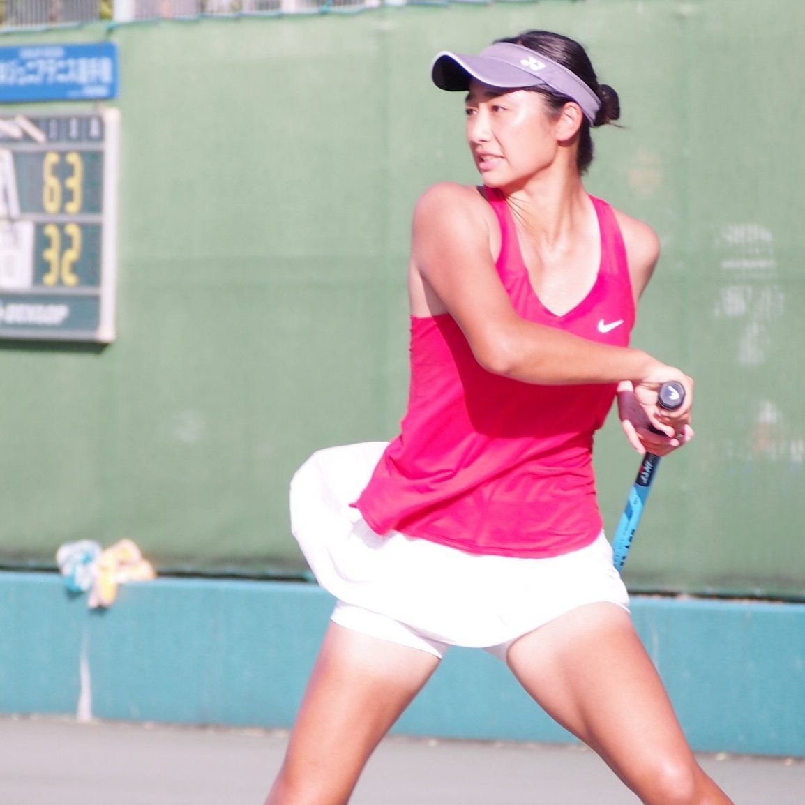 チームちばファイト～‼️ 茨城国体テニス 少年女子3回戦 NB16:00