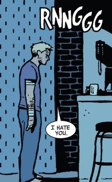 starkhotline's tweet image. comic clint barton is the most relatable character ever