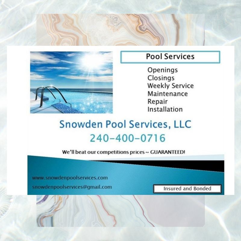 SnowdenPoolSvcs's tweet photo. Now scheduling dates for Pool Closings. $400 w/ Spa $450. https://t.co/qDd9hm6xDc