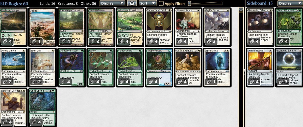 Atsushi Ito Modern League Bogles R1 Esper Reanimate Wlw R2 Titanshift Ww R3 Urza Thopter Sword Ww R4 Bant Blink Wlw R5 Goblins Wlw 5 0 きらきらするすべて で一番欲しかった 天上の鎧 が8枚になった むかしむかし も強く 呪禁オーラは Atsushi Ito Modern League Bogles R1 Esper Reanimate Wlw R2 Titanshift Ww R3 Urza Thopter Sword Ww R4 Bant Blink Wlw R5 Goblins Wlw 5 0 きらきらするすべて で一番欲しかった 天上の鎧 が8枚になった むかしむかし も強く 呪禁オーラは