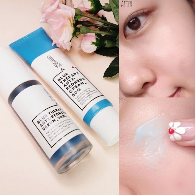 thecosmeticskr's tweet photo. (Pre-order) ✨#NormalNomore Blue Therapy Anti Redness
สกินเเคร์ที่มีส่วนผสมของสารสกัดของสมุนไพรเย็น และ cica ที่ช่วยลดรอยแดงจากสิว ผิวอักเสบ ผิวไหม้แดด บำรุงให้ผิวเนียนนุ่ม ชุ่มชื้น
💙 Serum 30ml 790 ฿
💙 Cream 50g 790 ฿
💙 Mist 107ml 590 ฿
#พรีออเดอร์เกาหลี #สกินแคร์เกาหลี https://t.co/qvzycBDRBw