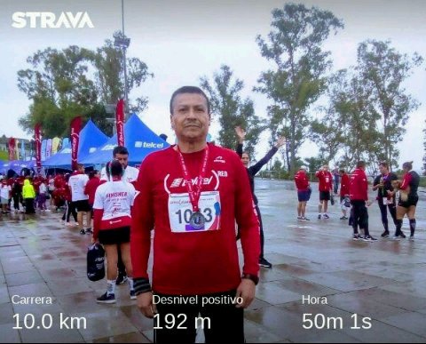 vicent2361's tweet photo. Buenos días 🌞 #runners objetivo de este día completado, que tengan un #FelizDomingo  #yoelegicorrer 👟👟👟💨💨💨🏃🏃 #carreratelcelred #Puebla #10K #corriendobajolalluvia #CarreraTelcel  #aquiyasecorrio #templorunner #marathorunners https://t.co/sUrnR8zjzi