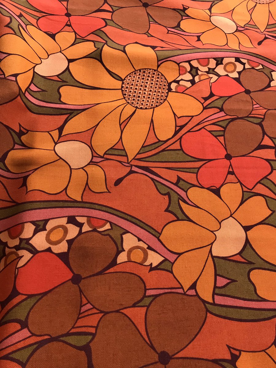 More vintage fabrics added to my eBay shop today.               Http//stores.ebay.co.uk/dotsshabbychicshop