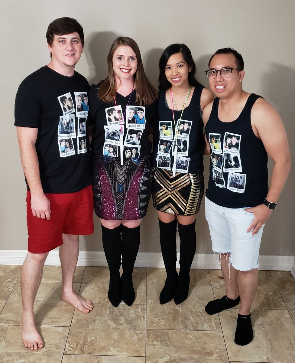 CathyRebullida's tweet photo. I can't believe it's already been one year since Reputation Stadium Tour with these amazing people 💕 @Boone810 @MrRebullida @taylorswift13 @taylornation13 https://t.co/dmEIzVBvAg