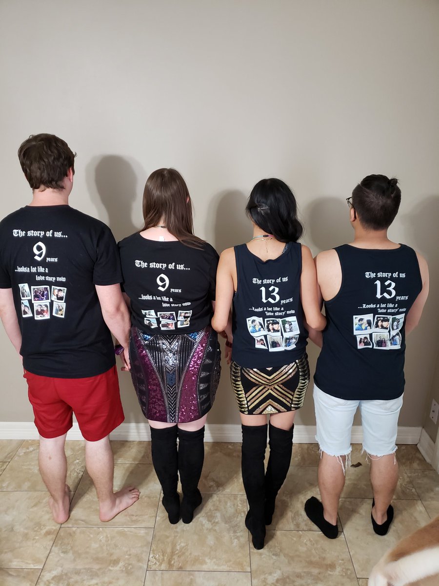 CathyRebullida's tweet photo. I can't believe it's already been one year since Reputation Stadium Tour with these amazing people 💕 @Boone810 @MrRebullida @taylorswift13 @taylornation13 https://t.co/dmEIzVBvAg