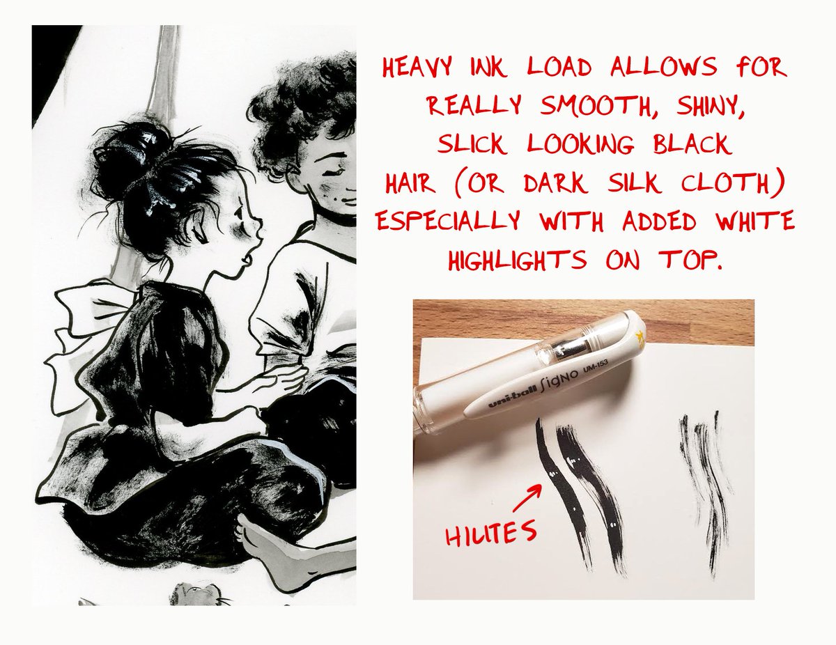 INK DRY BRUSH TECHNIQUE: the amount of ink you add to the dry brush and the amount of pressure you apply can greatly vary the texture of the end result. If you use this wisely you can create a variety of really beautiful dry brush textures with 1 brush. 