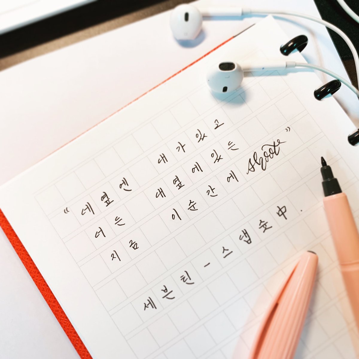 네 옆엔 내가 있고
너는 내 옆에 있는
지금 이 순간에 shoot
/세븐틴_snap shoot
#너꽃캘리 #세븐틴 #스냅슛 #캘리