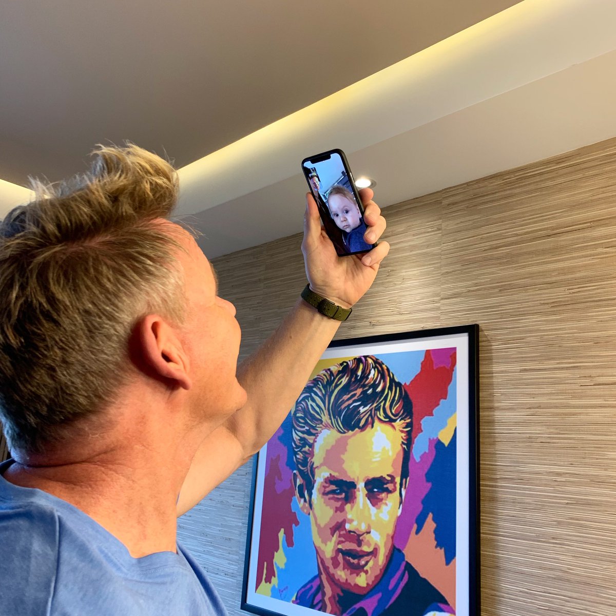 GordonRamsay's tweet image. Can’t wait to see my little man soon !!!!