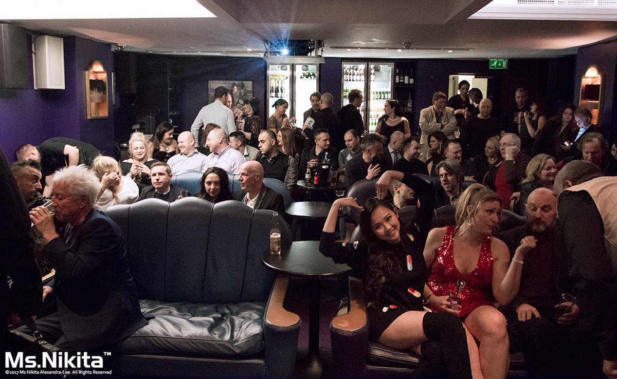 That time we did a screening of <a href="/Sexposed_Show/">Sexposed</a> at Sanctum was a good night. Pic courtesy @MsNikitaTV  who wants more screening parties? What shall we watch next March? Assuming there will be an event that is.
