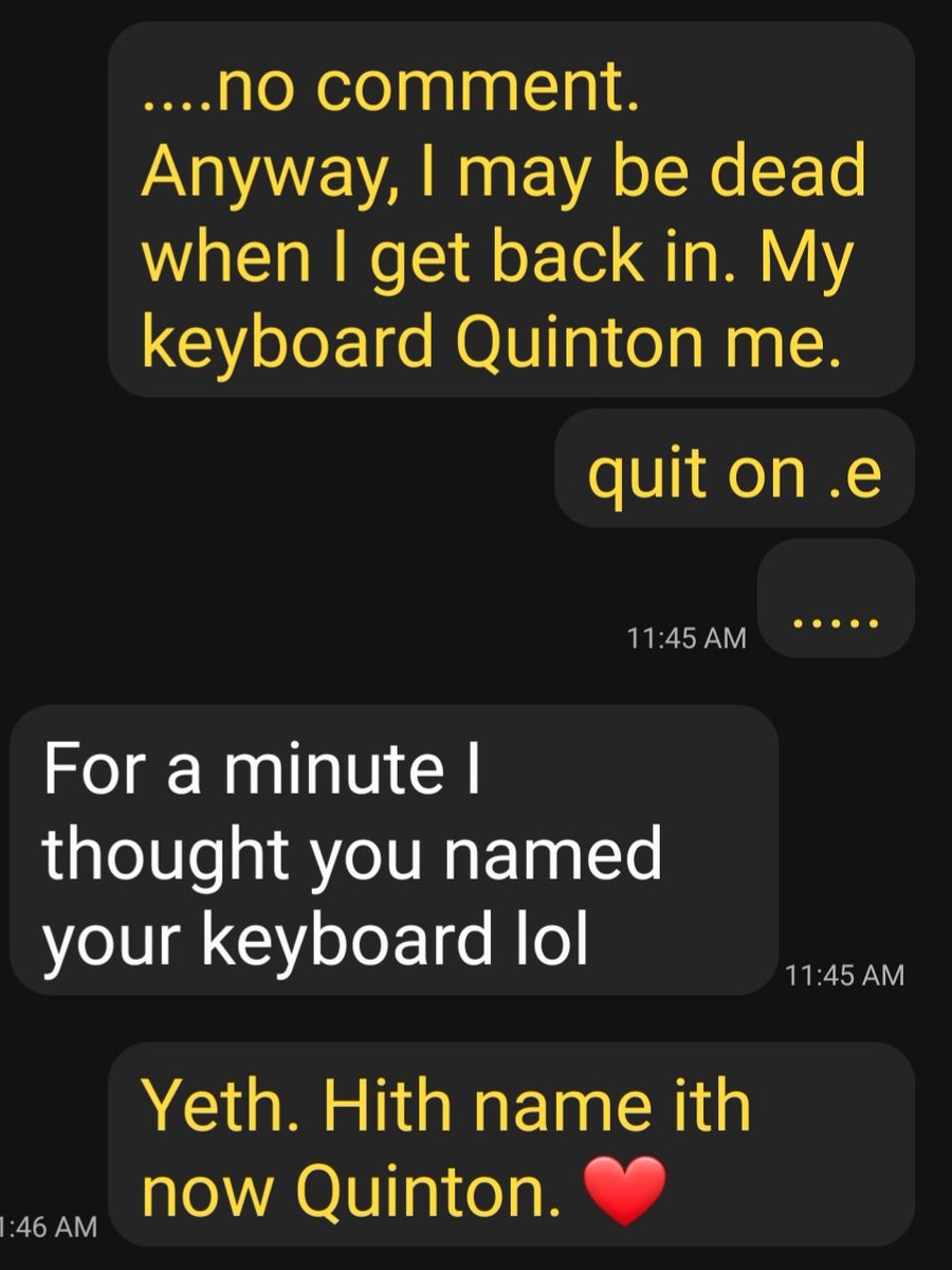 Psylent85's tweet image. I have officially named my keyboard Quinton! That is all... #nerdythings