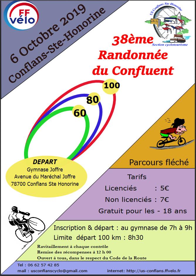 🚴‍♂️ [ "Randonnée du Confluent" Dimanche 06.10 ] 🚴‍♂️

La randonnée du Confluent est l'avant-dernière randonnée de notre programme <a href="/FFVelo_officiel/">FFVélo</a> de la saison 2019 !

Quel magnifique parcours dans le #PNRVexin 💚🌳🌳💚