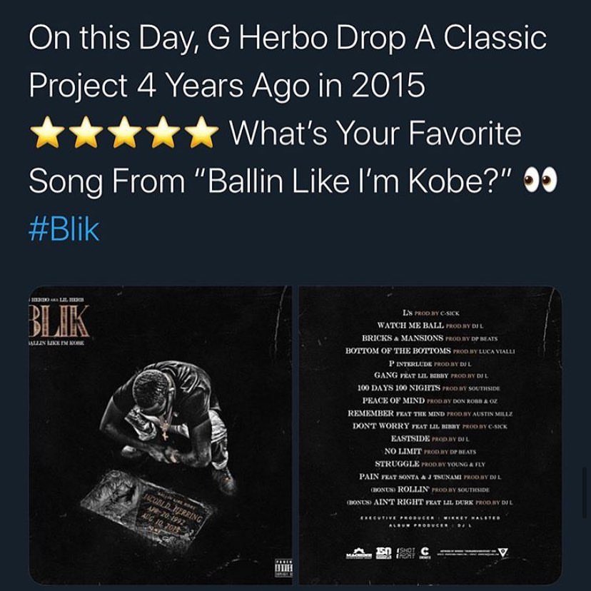 gherbo's tweet photo. DAMNNN MAN SHIT SEEM LIKE 40 YEARS AGO NOOBAP LOL I JUST WANNA SAY I LOVE ALL MY FANS FOR THE NON STOP LOVING BEEN SHOWING ME ALL THESE YEARS &amp; @KollegeKidd YALL TOO!! DONT THINK I DONT APPRECIATE IT❤️ #BLIK 4 YEAR ANNIVERSARY! https://t.co/TzpeO22Ui3
