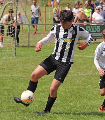 PenglaisFC's tweet photo. TRIPLE SIGNING ANNOUNCEMENT: @PenrhynCochFC striker @jackbarron575 has signed a one season contract with the blues #bigsigning along with academy prodigies @Joshhc157 and George Thurston who sign 2 year contracts #youngblood https://t.co/PBmKrRrgfD