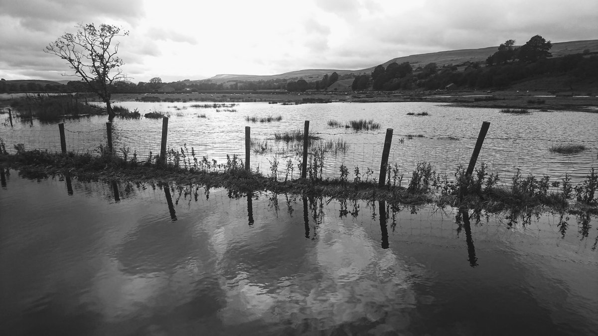 PeterKensingto1's tweet photo. Wensleydale @VisitYorkshire @yorkshire_dales #Flood #rain #Weather @metoffice https://t.co/YDnNaSHbYF