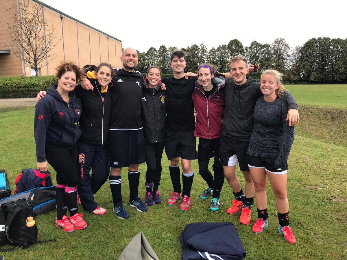 cbrydon6's tweet photo. Amazing day today braving the rain to support a great cause 🏑 ☔️ Proud to be winners with our M&amp;S team 🏆 💪 @SloughHCL1 @MarlowHC Loved playing alongside the hubby @GGoodman07  Thank you @gryphonhockeyEU for some generous raffle prizes. #supersponsor #raisingmoney #donate https://t.co/UqQAgf1rWf