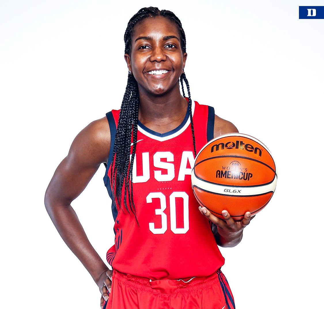 Duke Women's Basketball on X: Elizabeth Williams and Sofia Roma are  representing their countries in the medal rounds of #AmeriCupWomen today!  🥇EWill and USA go for gold vs. Canada at 8PM ET