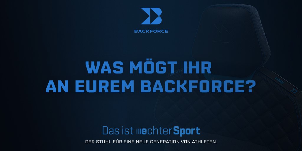Backforce_gg's tweet image. Was ist wichtiger als ein #Game? Die #Community. Haut raus!
#backforce #esports