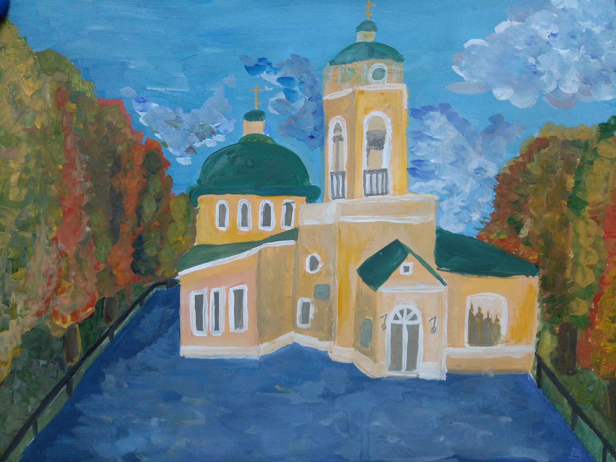 Рисование храмов 4 класс