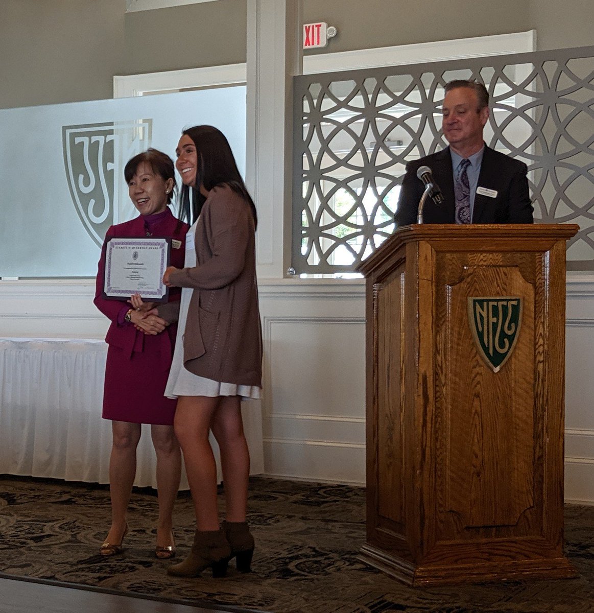 Oh! Outstanding <a href="/NUMaddyDOL/">Maddy Dallessandro</a> #Scholar <a href="/niagarauniv/">Niagara University</a> #OckermanAwards !