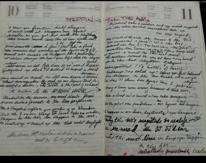 haulsofshame's tweet photo. My OG lyrics for the song #SteppintotheAM which were NEVER written for @rakimgodmc https://t.co/JRHXElL8wR