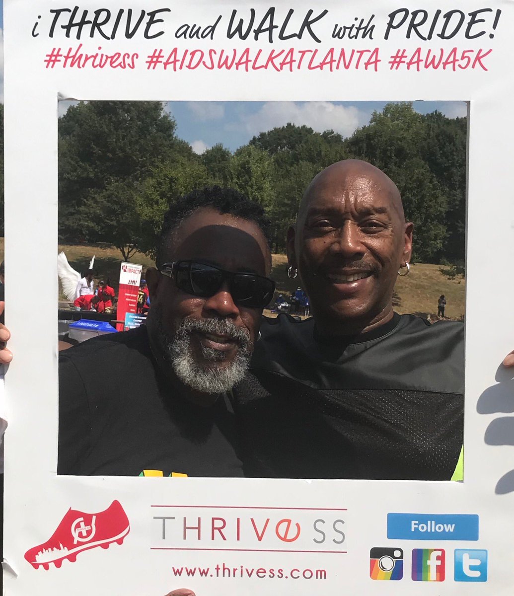 project_slp's tweet photo. @thrive_ss and Silver Lining raising money at #AIDSWalkAtlanta https://t.co/xYttkK3xfi