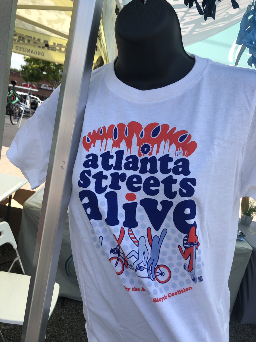 ATLStreetsAlive's tweet image. Visit us at the Mobility Mall @ Cascade Avenue Hub and the Murphy Ave Hub and grab some Atlanta Streets Alive swag. Limited edition #RespectCascade tees available exclusively @ the Mobility Mall.