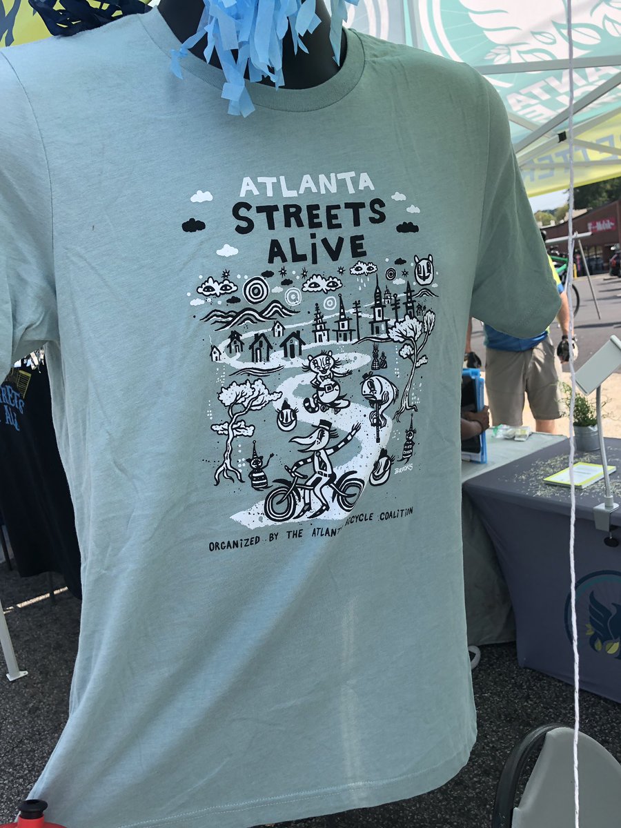ATLStreetsAlive's tweet image. Visit us at the Mobility Mall @ Cascade Avenue Hub and the Murphy Ave Hub and grab some Atlanta Streets Alive swag. Limited edition #RespectCascade tees available exclusively @ the Mobility Mall.