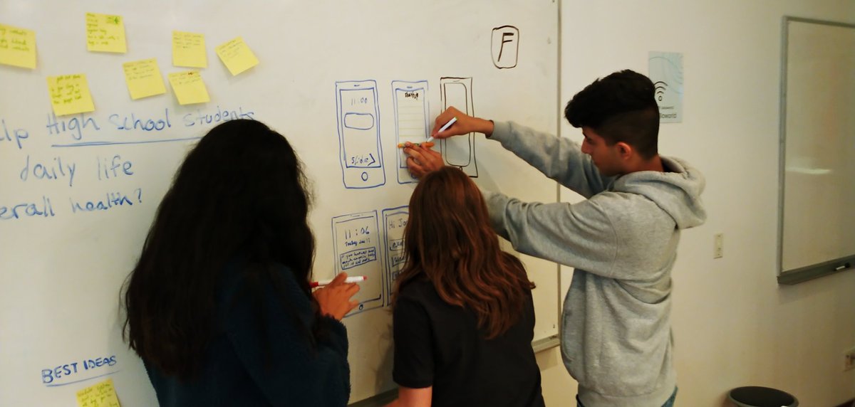 raihak's tweet image. Rapid prototyping at #teenslearningcode