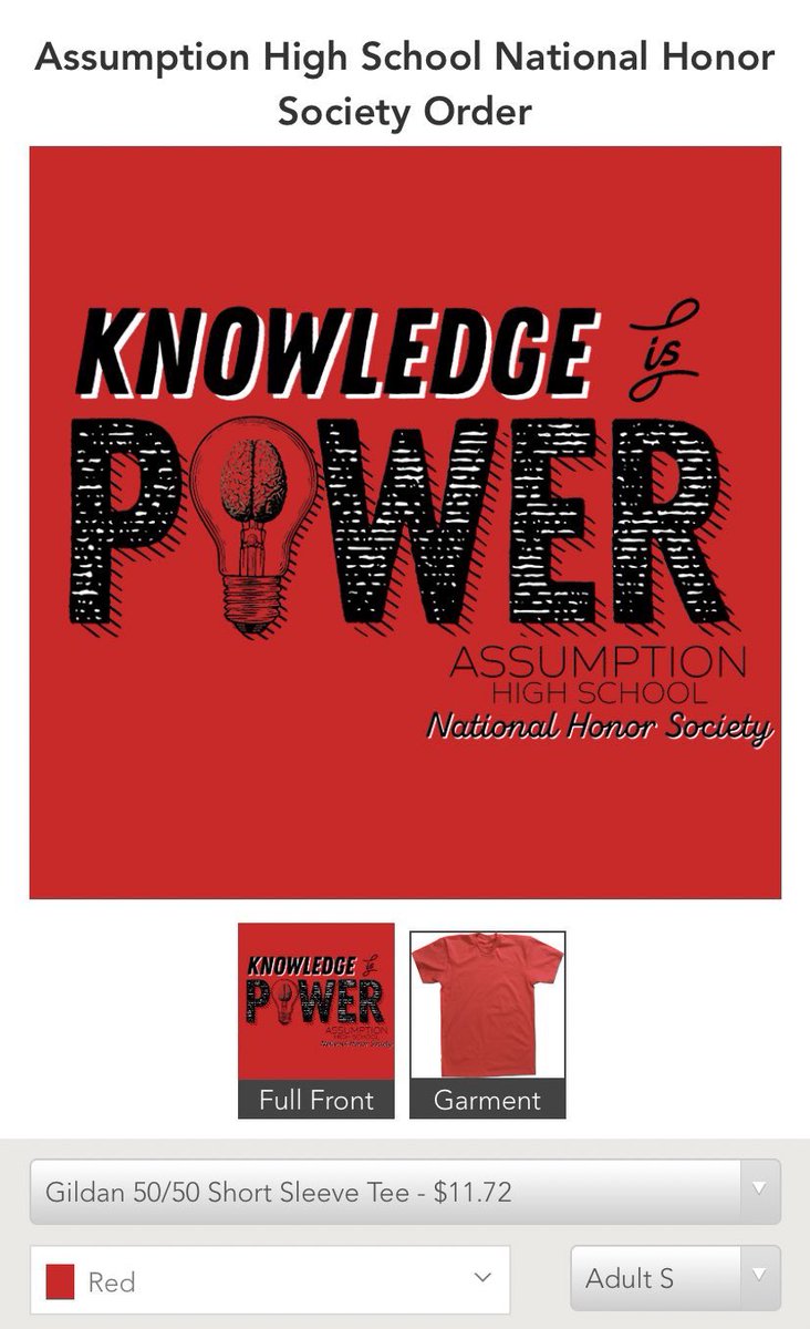 AssumptionNHS's tweet photo. The cart for NHS T-Shirts closes tomorrow!!! If you want to buy one please order them today!
https://t.co/ayPhAKJyfX https://t.co/WFlvrGuWuX