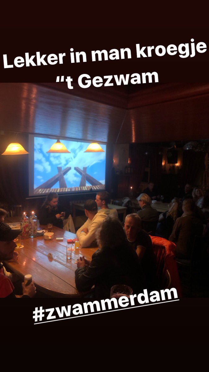 Lekker in mn kroegje “t Gezwam” kijken uiteraard naar #ExpeditieRobinson for internationals “Survivor” 😜
Waar kijken jullie?