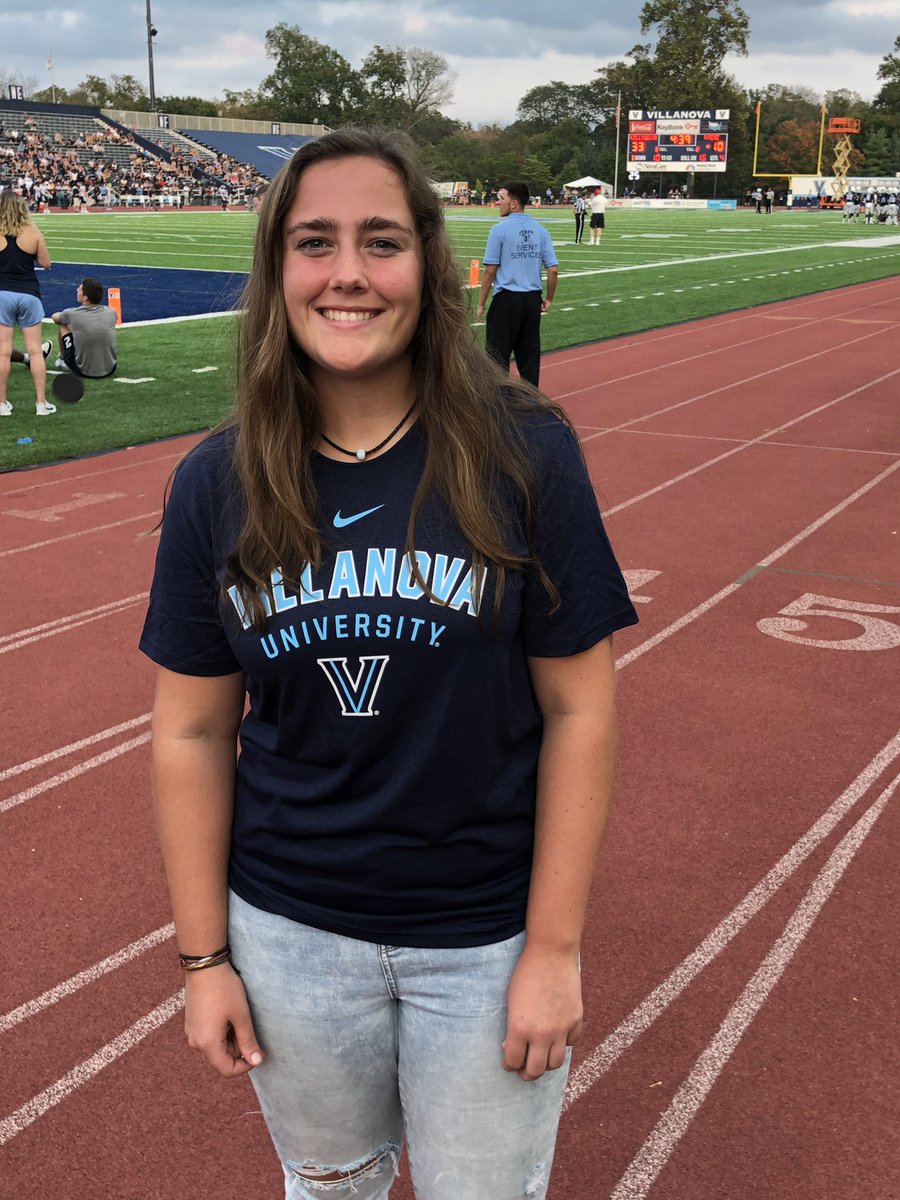 Thank you so much <a href="/bridgetorchard/">Bridget Orchard</a>  and the rest of the <a href="/VUSoftball/">Villanova Softball</a> coaching staff and players for an incredible official visit this weekend! I had such a great time and I can’t wait to be back!