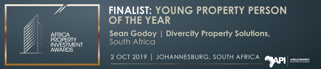 Sean Godoy (@sean_godoy) on Twitter photo Honoured to be in the running for this exciting award at the #Africa #Property Investment Summit '19 in #Johannesburg this week! <a href="/AssetMagazine/">Asset magazine</a> <a href="/SAPROPINSIDER/">SA Property Insider</a> <a href="/GritGroup/">Grit</a> <a href="/HTIConsulting1/">HTIConsulting</a> <a href="/JLLAfrica/">Baba1337</a> <a href="/broll_insights/">Broll Property Group</a> <a href="/knightfrank/">Knight Frank</a> <a href="/AUHF_Housing/">AUHF</a> <a href="/unissu_global/">Unissu</a> <a href="/APIsummit/">API Summit and Expo</a> Honoured to be in the running for this exciting award at the #Africa #Property Investment Summit '19 in #Johannesburg this week! <a href="/AssetMagazine/">Asset magazine</a> <a href="/SAPROPINSIDER/">SA Property Insider</a> <a href="/GritGroup/">Grit</a> <a href="/HTIConsulting1/">HTIConsulting</a> <a href="/JLLAfrica/">Baba1337</a> <a href="/broll_insights/">Broll Property Group</a> <a href="/knightfrank/">Knight Frank</a> <a href="/AUHF_Housing/">AUHF</a> <a href="/unissu_global/">Unissu</a> <a href="/APIsummit/">API Summit and Expo</a>