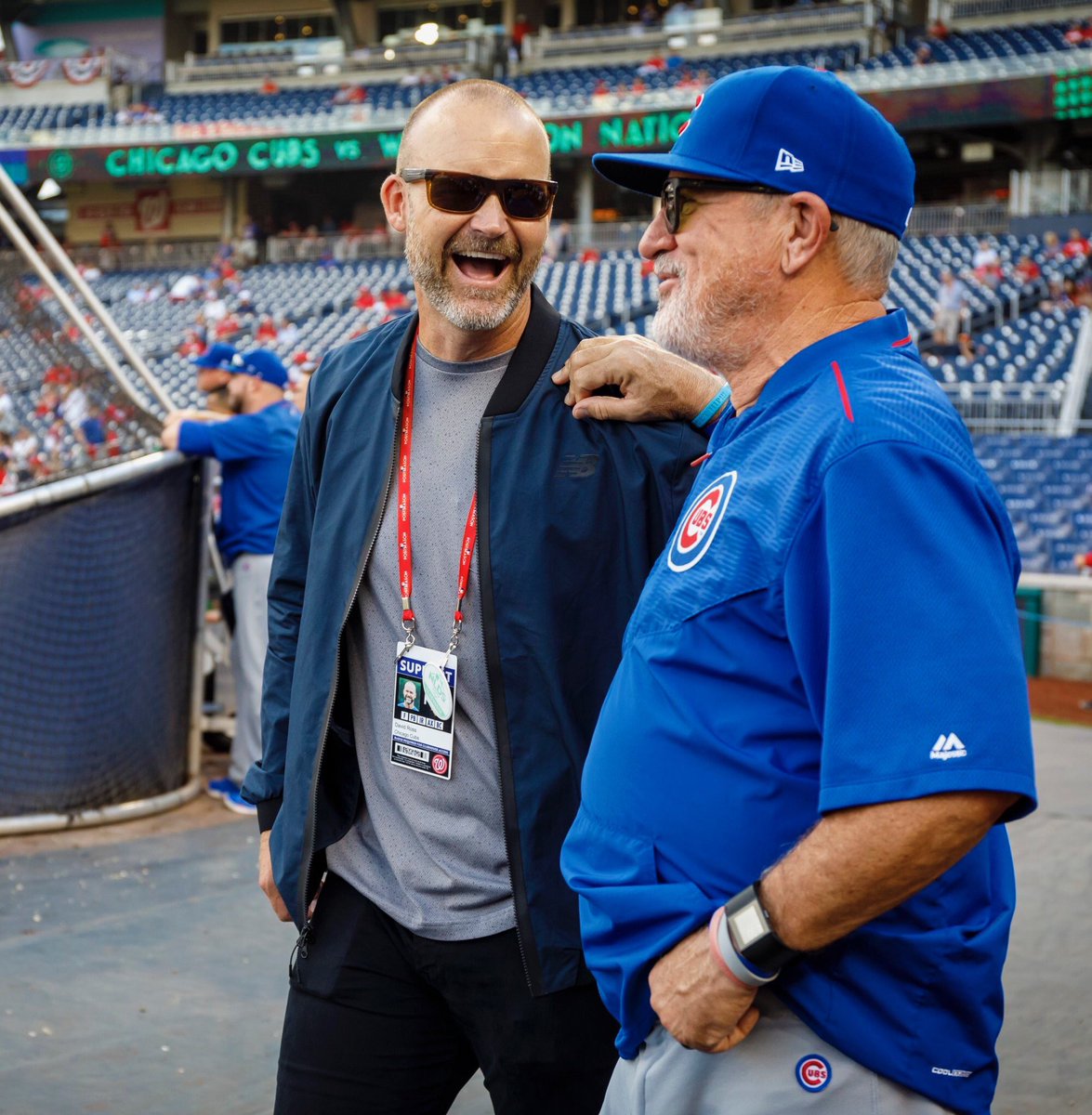 It was a honor having the opportunity to play for Joe Maddon and winning a Championship with him during one of the greatest runs in the history of the Chicago Cubs. I learned a tremendous amount from him and wish him continued success in this game.