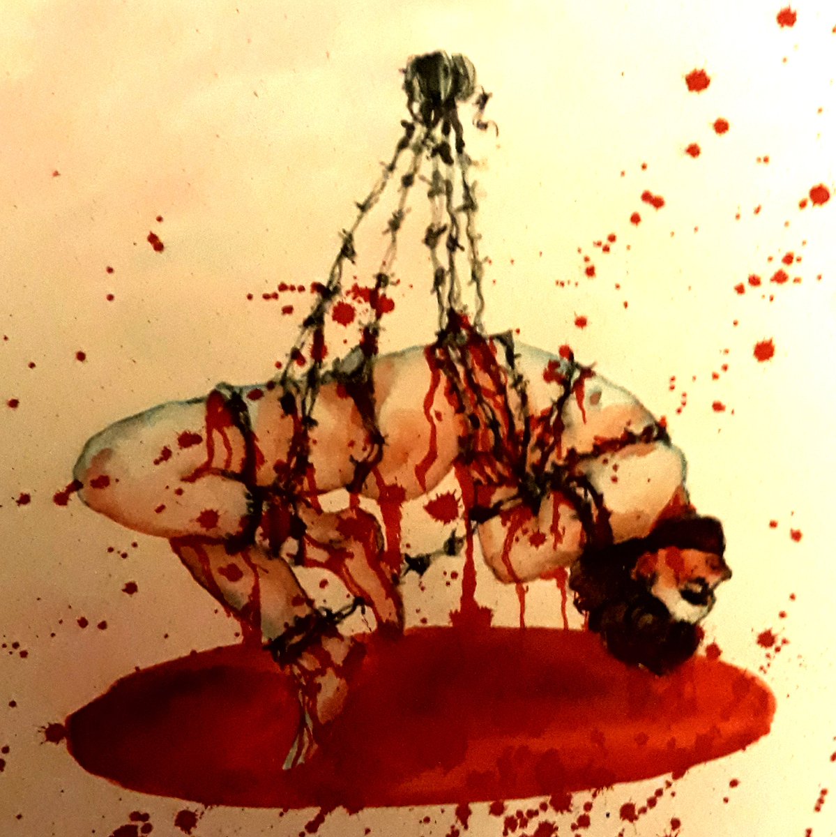 muffichka's tweet photo. Barbed wire for our barbed boy ❤

Happy #HannibalGoreFest ! #Gore #Hannibal https://t.co/fiZ8Dw5fSn