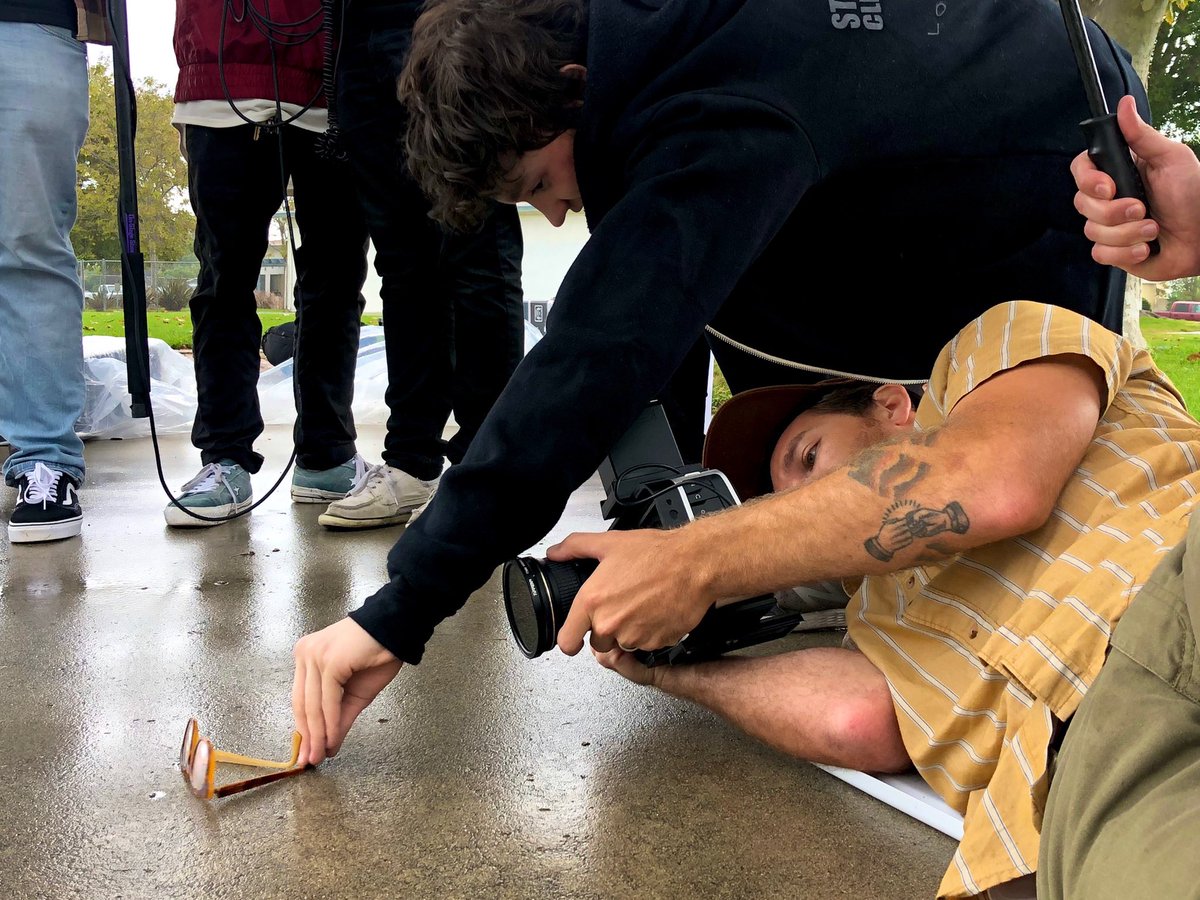 davidlopezfilms's tweet photo. I shot my first non comedic film yesterday. I am both nervous and excited for everyone to see it. @OtherElliott @ericartell @JoshDarnit https://t.co/hWa5o81539