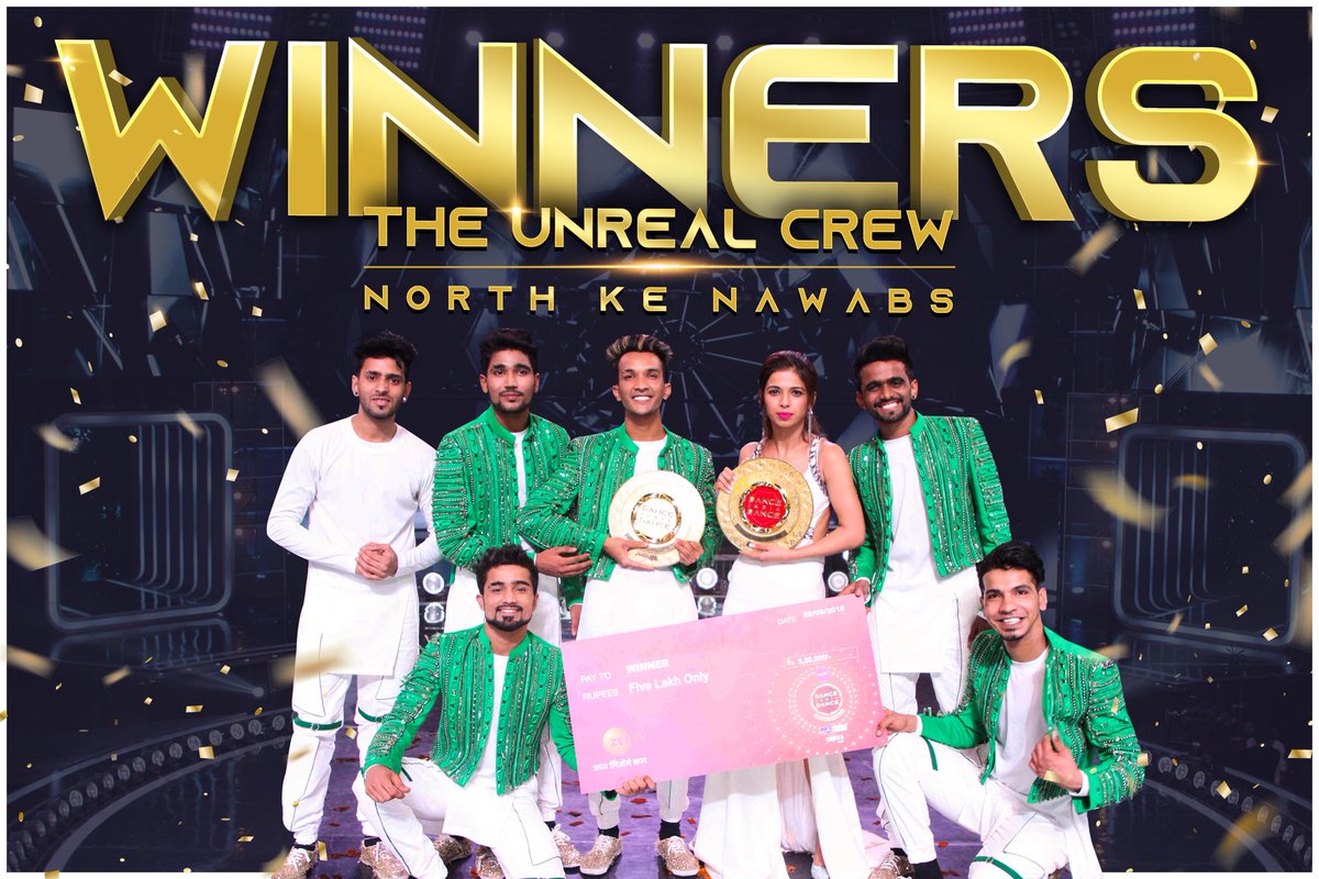 Inhone laya hai dance ka agla daur! 🕺🏻👏🏻🙌🏻
.
Congratulations The Unreal Crew! Keep dancing!
.
#DanceKaJungistaan #DanceIndiaDance #BattleOfTheChampions #NorthKeNawabs <a href="/raftaarmusic/">RAFTAAR</a> <a href="/BoscoMartis/">Bosco Martis</a> <a href="/KareenaK_FC/">Kareena Kapoor Khan FC</a> @Bhawna_Khanduja <a href="/karan009wahi/">Karan Wahi</a> <a href="/zeetv_did/">Dance India Dance</a>