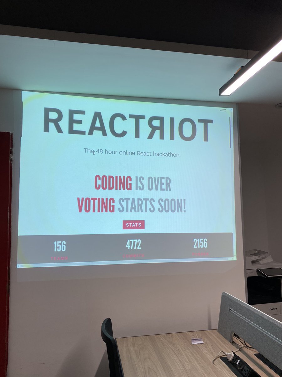 manoj_nama's tweet image. Teams from @TOTHENEW enjoying #48hours #hackathon #reactriot2019 @reactriot 

#nowfeelingsleepy #exhausted