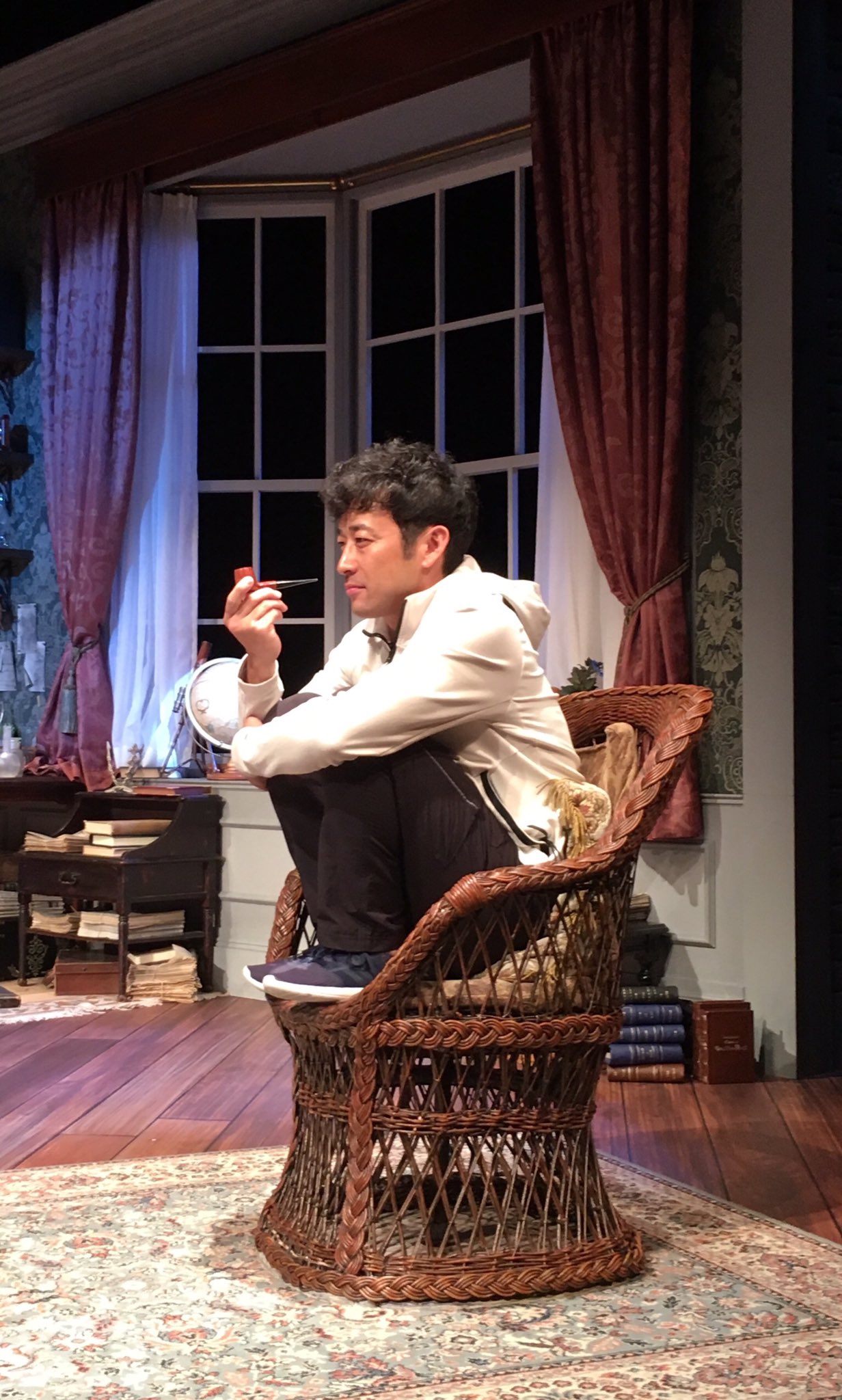 迫田孝也 愛と哀しみのシャーロック ホームズ 東京公演 多くの皆様にご来場いただき ありがとうございました 大阪 久留米でご覧いただく皆さんも思いっきり楽しんでください そして ワタシは いつか上演される かもしれない と の