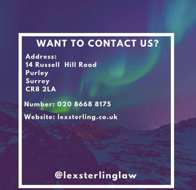 Don’t know how to get in touch?

Here’s all you need! 

#purley #southlondon #croydon #solicitors