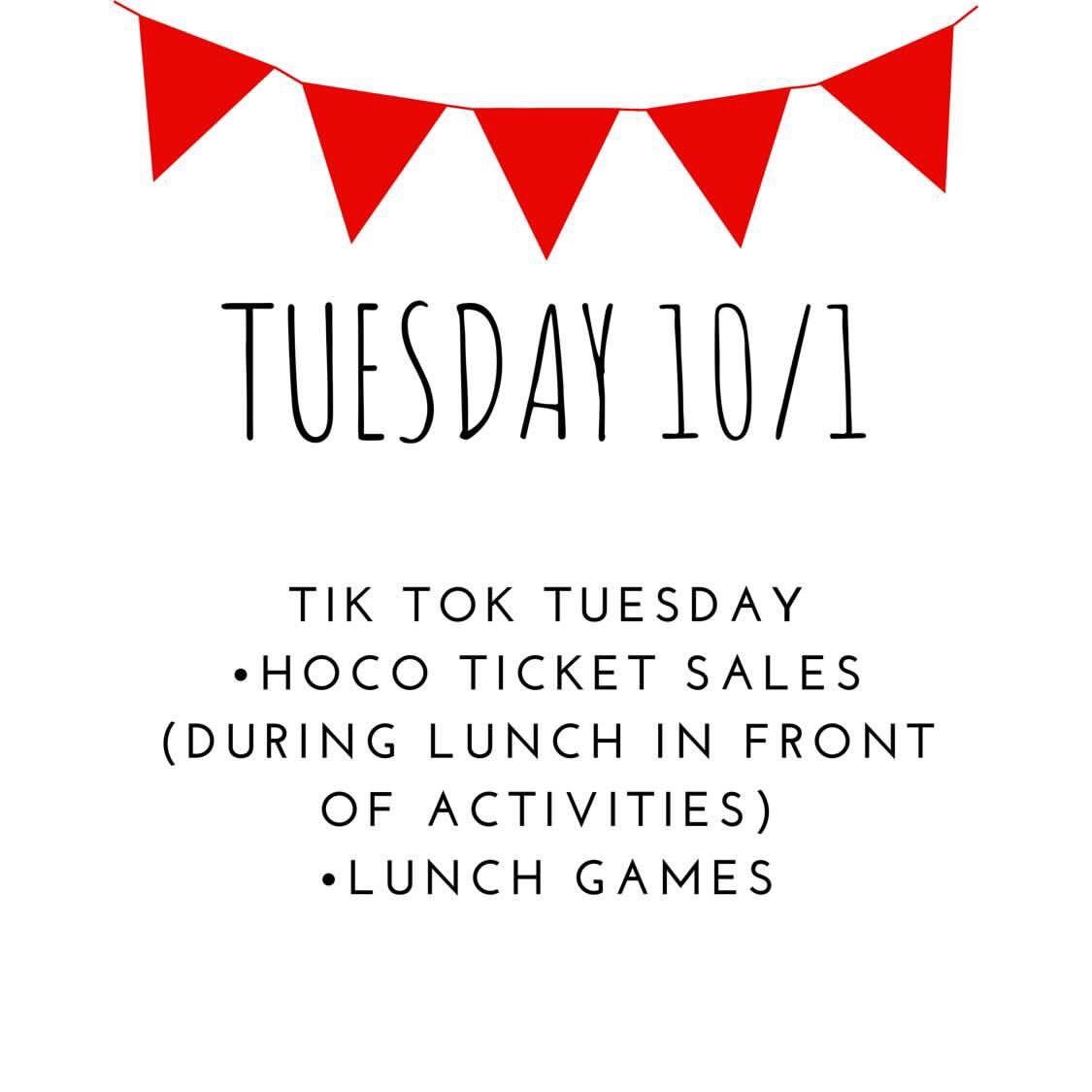 cudasga's tweet photo. homecoming week events https://t.co/xfiptHVXaT