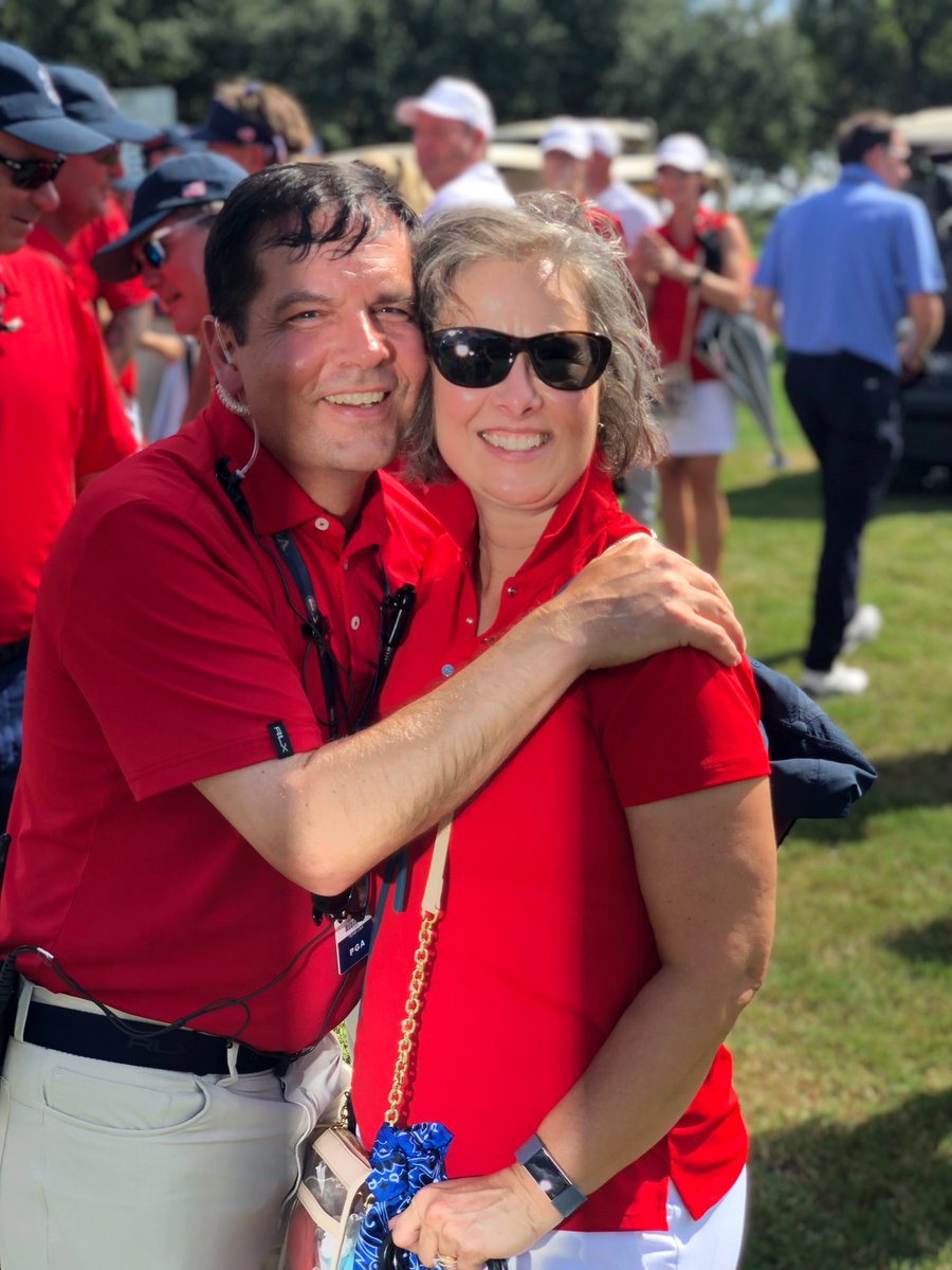 Way to go Captain Sprague and Jennifer bringing back the cup!!Team USA did it with an amazing comeback today!!! Go Team 🇺🇸 so proud of you @pga @pgacup