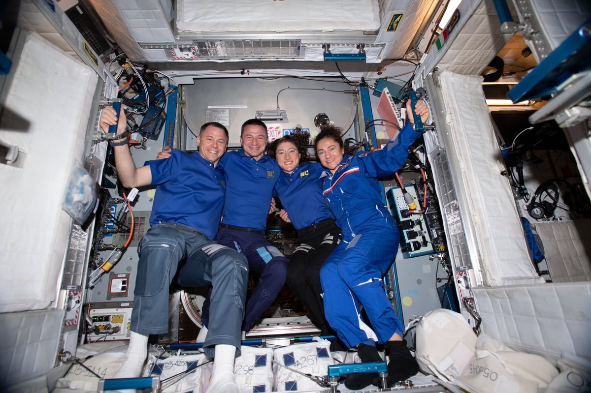 This is how it feels when in addition to your childhood dream being fulfilled by arriving to <a href="/Space_Station/">International Space Station</a>, you’re greeted by your Astro-brothers and sisters on the other side of the hatch.