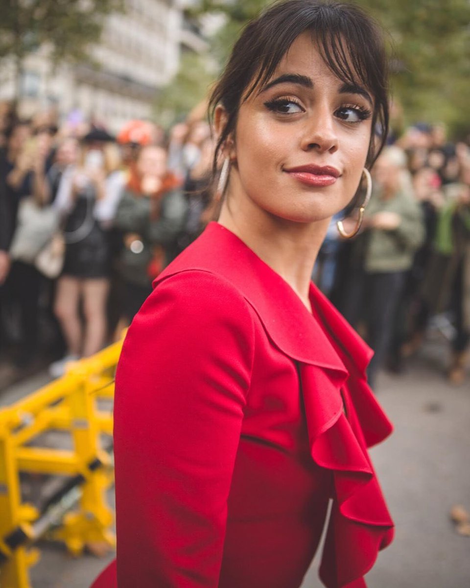 Camila arriving at #ValentinoSS20 fashion show (via morganetheunicorn_photography on Instagram) #2