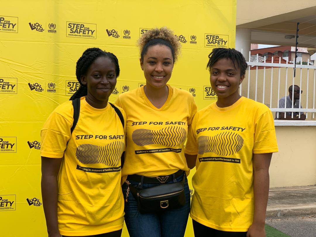 ScorpFgmsa's tweet photo. @Nikkisamonas @adjeteygh and @antoine_mensah were there as well! #stepforsafety #doitluquluqu #weareluquluqu ✊✊✊ https://t.co/9fLIoaobDK