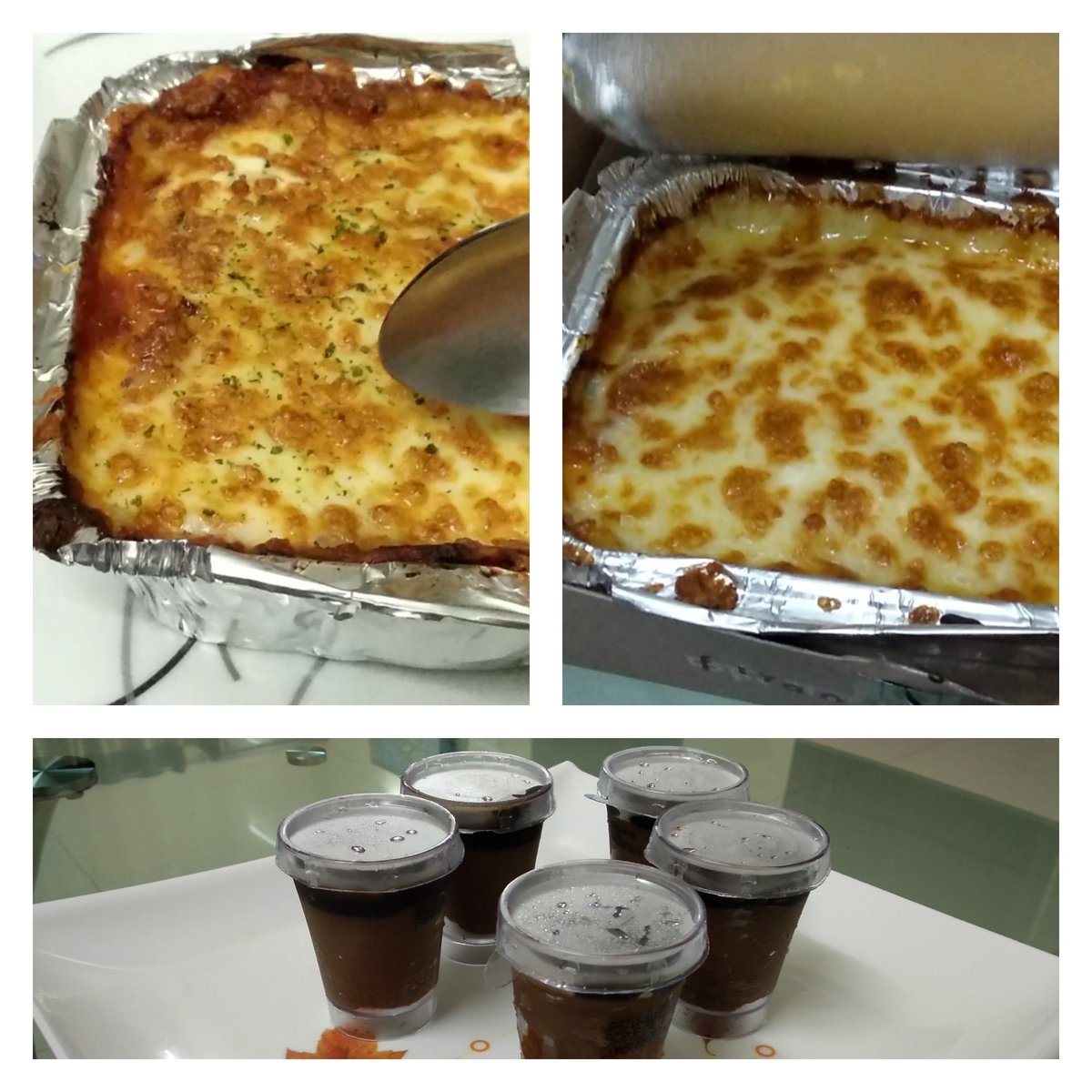 MrsYNV's tweet photo. Orderd lazannia & othr items frm #fasoos th othr day, fast delivry, superb packing, quantity enuf. Again ordered lazannia 2 dys later, cz I ws craving 4 that taste.This time les quantity, so maild. next day guys came wit a complimentary pack( choco icecream shots 200โน)& apolgies https://t.co/Id4q1E2R5V