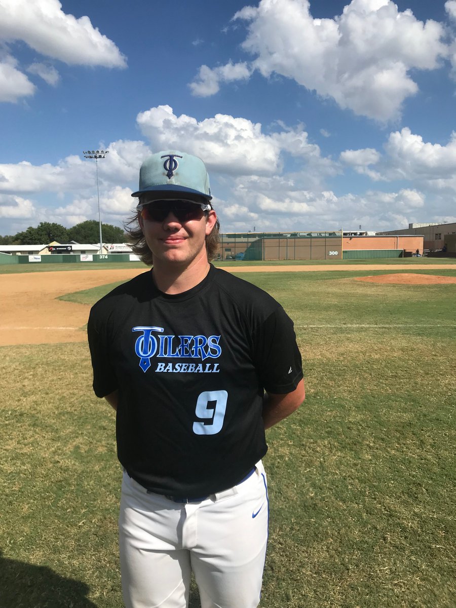 FiveTool's tweet photo. @FiveToolTexas F: @TEXAS_OILERS vs Texas Sox Peoples
PoG: Brandt Corley 2-3, 2B, 2 RBI
Pitcher: Cooper Tyner 4 IP, 7K, 0 ER https://t.co/F3J16UAPK4