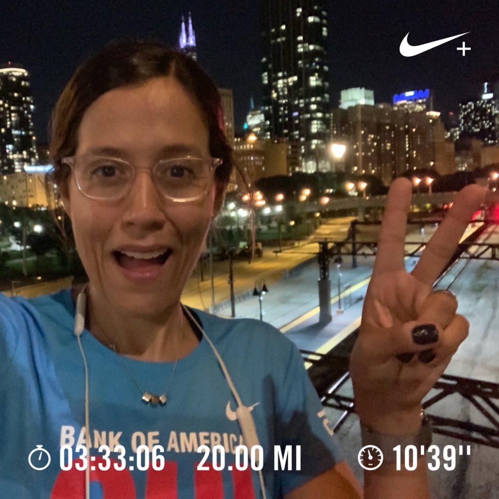 paolaaguirre_s's tweet photo. Happy to report night runs are still my favorite & I completed #20miler this week! π Thank you so much all who have supported my training & fundraiser! You can still support this campaign with your donations π° https://t.co/kbVEzvpQMo #Run4Latinos @latinospro > t-minus 13 days https://t.co/IGwO8vcV75