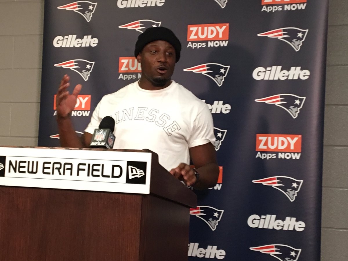 MikeReiss's tweet photo. The J.C. Jackson Story: When you block a punt that gets returned for a TD, and intercept two passes, you get a visit to the postgame interview podium. https://t.co/GwX1fKi0SE
