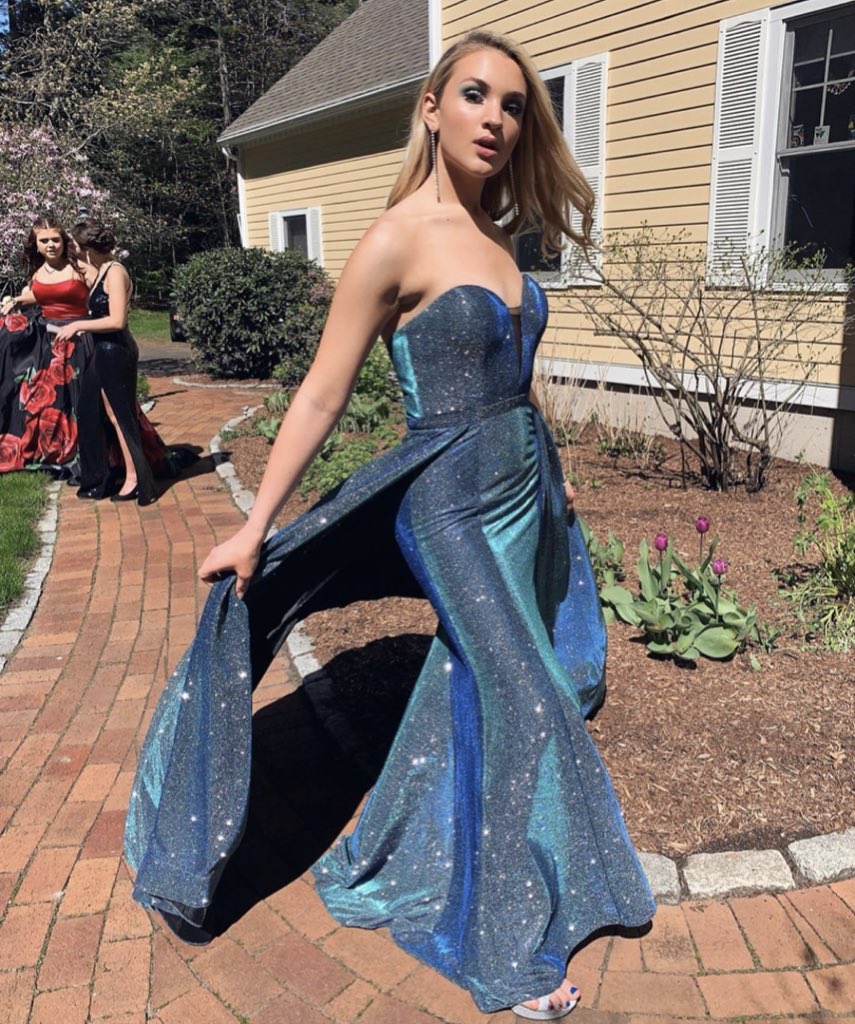 open lace back dress Johnathan Kayne 9213 Long Fitted Prom Dress Formal Evening Gown 24 / Teal